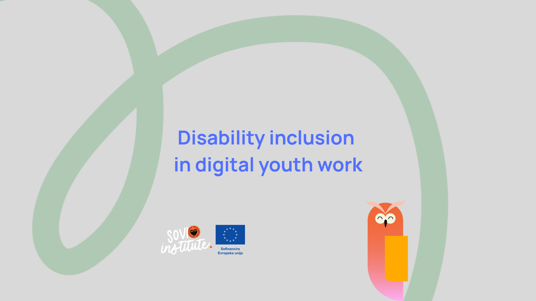 Disability inclusion in digital youth work